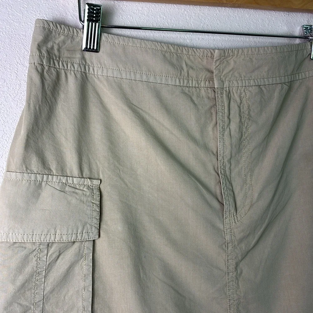 RAILS Women Size 8 Olive Jaycee Khaki Cargo Mini Skirt Academia Lightweight‎